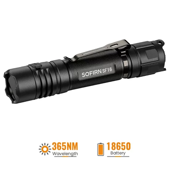 SOFIRN SF16 365nm UV Flashlight